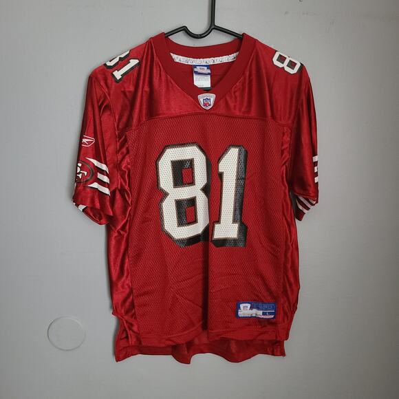TERRELL OWENS SAN FRANCISCO 49ERS NFL REEBOK JERSEY kids L - Picture 1 of 5
